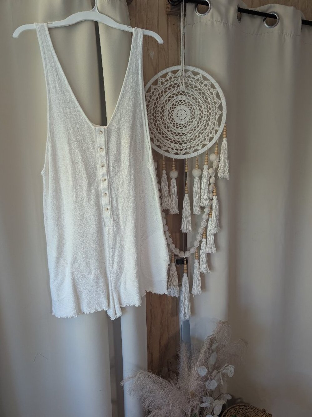 White Billabong romper
